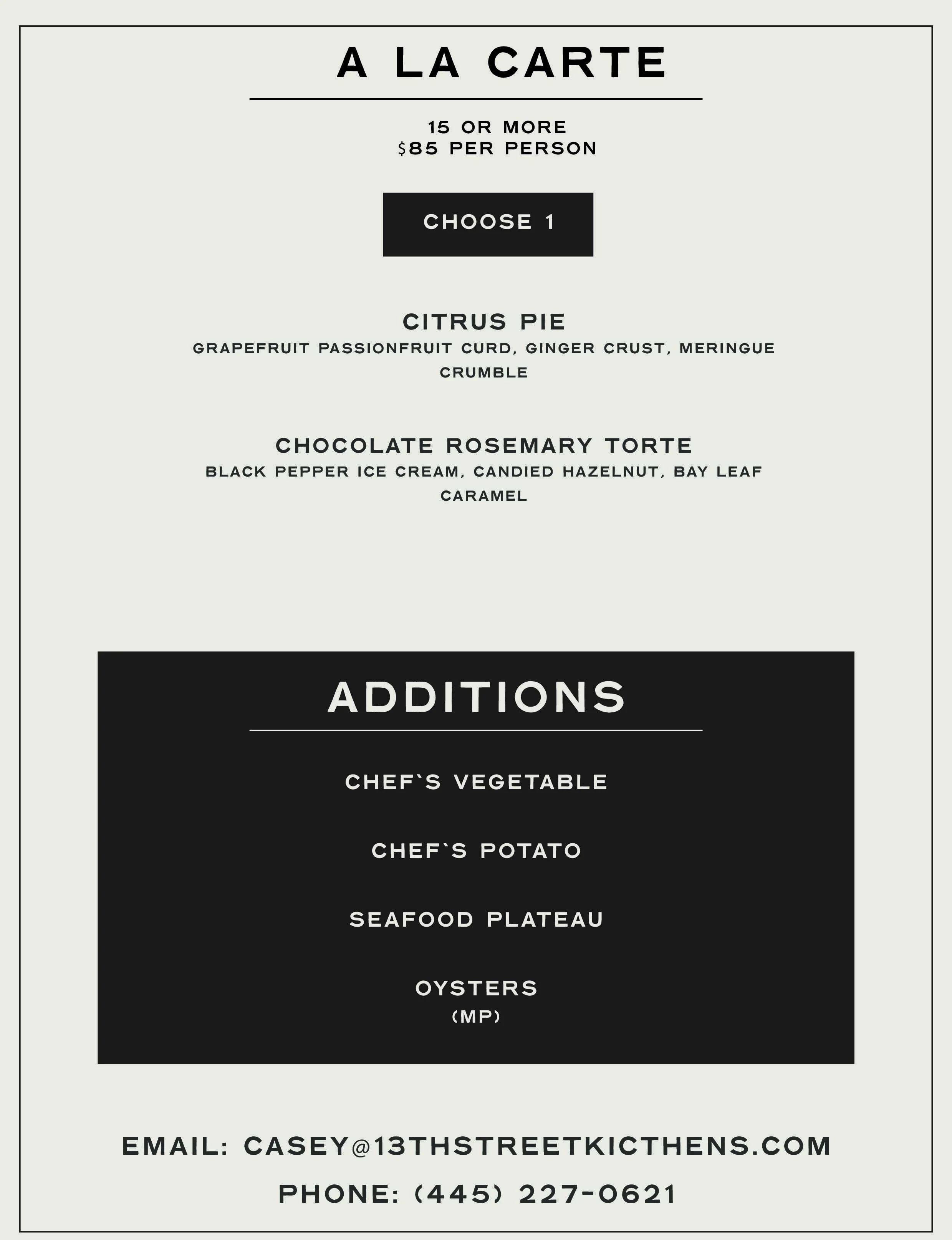 Kensington Quarters — 13th Street Kitchens